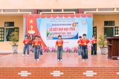 RẠNG RỠ SẮC ĐỎ KHĂN QUÀNG: TRƯỜNG TIỂU HỌC XUÂN TÂN CHÀO ĐÓN NHỮNG ĐỘI VIÊN MỚI LỚP 3