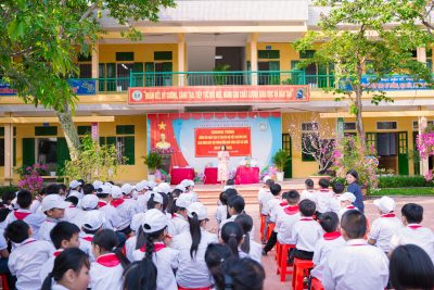 TRƯỜNG TIỂU HỌC XUÂN TÂN HƯỞNG ỨNG NGÀY SÁCH VÀ VĂN HÓA ĐỌC VIỆT NAM 2026 VÀ CHÀO MỪNG KỈ NIỆM NGÀY GIẢI PHÓNG MIỀN NAM 30/4