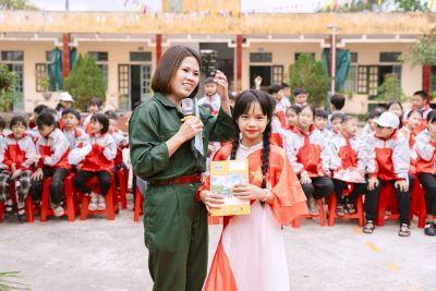 TRƯỜNG TIỂU HỌC XUÂN TÂN SÔI NỔI CÁC HOẠT ĐỘNG CHÀO MỪNG NGÀY THÀNH LẬP QUÂN ĐỘI NHÂN DÂN VIỆT NAM 22/12